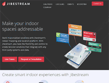 Tablet Screenshot of jibestream.com